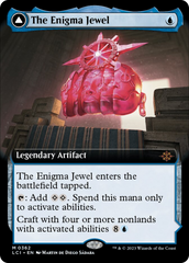 The Enigma Jewel // Locus of Enlightenment (Extended Art) [The Lost Caverns of Ixalan] | Good Games Adelaide SA