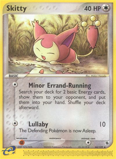 Skitty (44/109) [EX: Ruby & Sapphire] | Good Games Adelaide SA