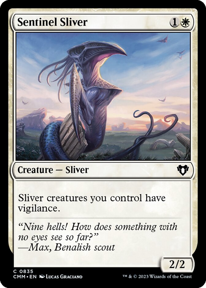 Sentinel Sliver 835 (Commander Masters)  | Good Games Adelaide SA