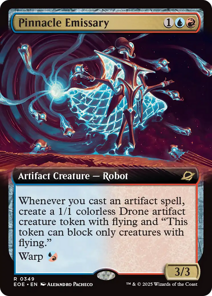 Pinnacle Emissary (Extended Art) [Edge of Eternities] | Good Games Adelaide SA