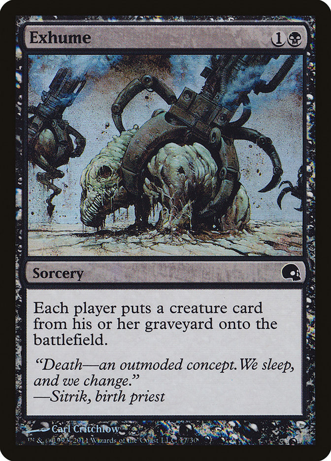 Exhume [Premium Deck Series: Graveborn] | Good Games Adelaide SA