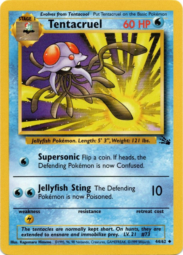Tentacruel (44/62) [Fossil Unlimited] | Good Games Adelaide SA