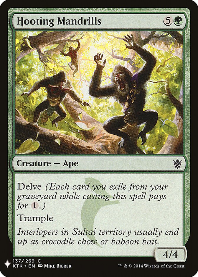 Hooting Mandrills [Mystery Booster] | Good Games Adelaide SA