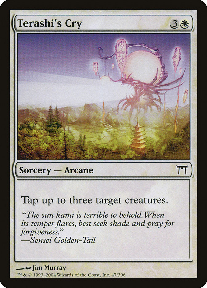Terashi's Cry 47 (Champions of Kamigawa)  - Foil | Good Games Adelaide SA