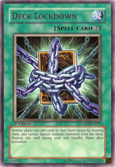 Deck Lockdown [LODT-EN060] Rare | Good Games Adelaide SA