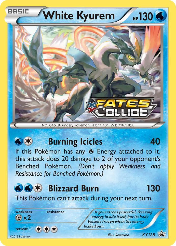 White Kyurem Prerelease XY128 (XY Promos)  - Holofoil | Good Games Adelaide SA