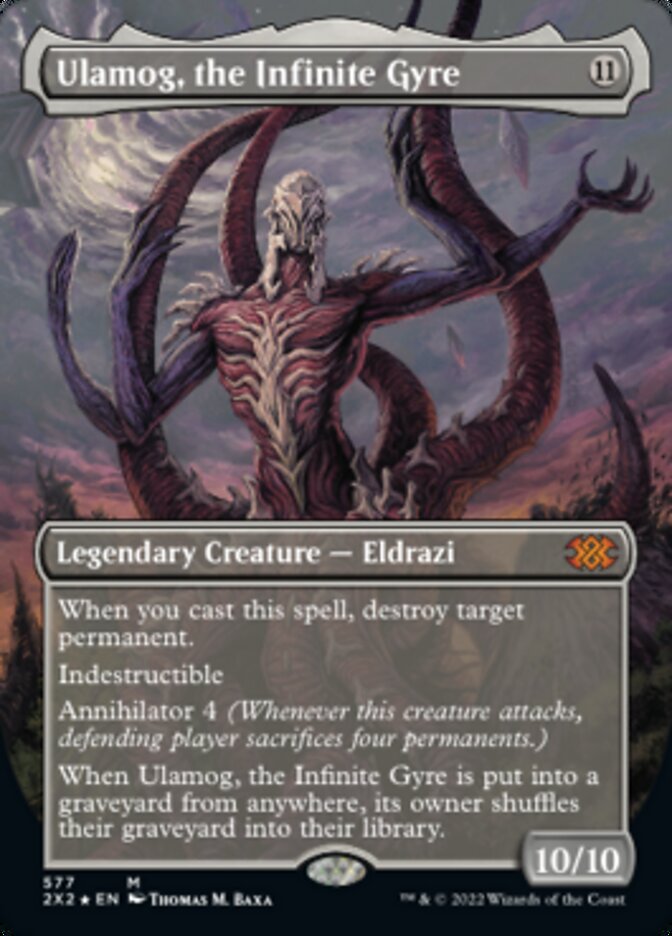 Ulamog, the Infinite Gyre (Textured Foil) [Double Masters 2022] | Good Games Adelaide SA