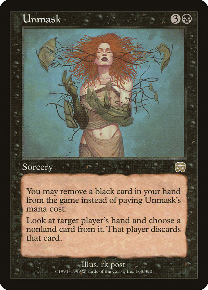 Unmask 168 (Mercadian Masques)  - Foil | Good Games Adelaide SA