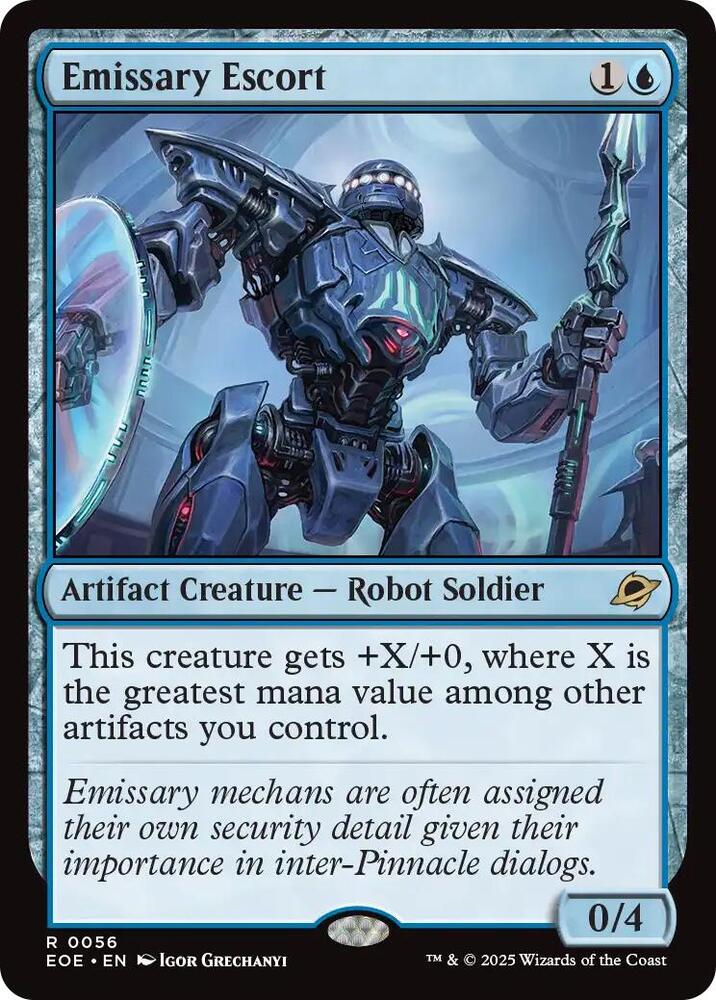 Emissary Escort 56 (Edge of Eternities)  - Foil | Good Games Adelaide SA