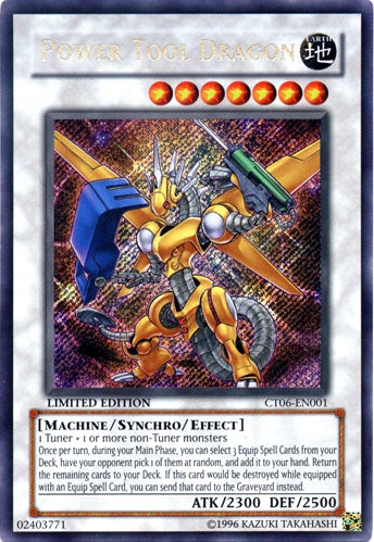Power Tool Dragon [CT06-EN001] Secret Rare | Good Games Adelaide SA