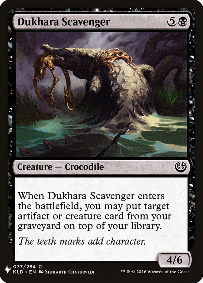 Dukhara Scavenger [Mystery Booster] | Good Games Adelaide SA