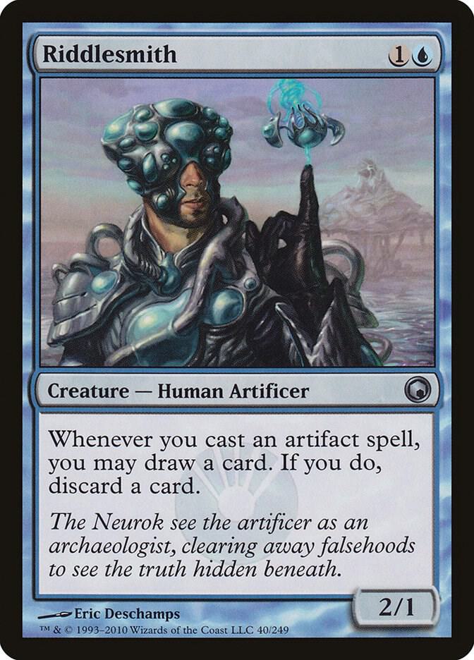 Riddlesmith 40 (Scars of Mirrodin)  - Foil | Good Games Adelaide SA