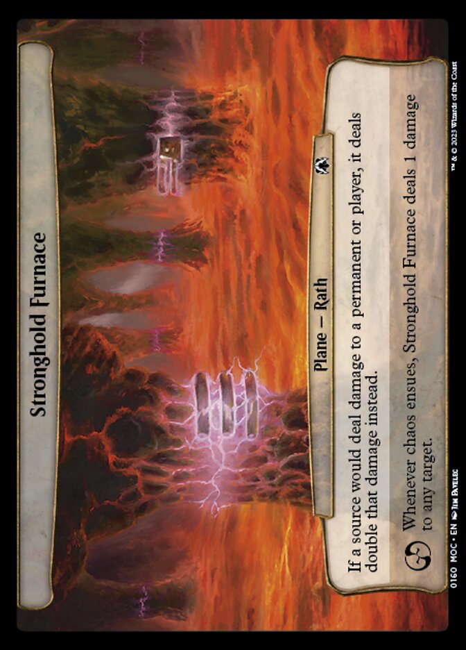 Stronghold Furnace 160 (Planechase: March of the Machine)  | Good Games Adelaide SA