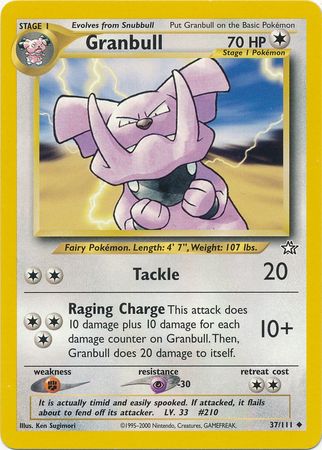 Granbull (37/111) [Neo Genesis Unlimited] | Good Games Adelaide SA