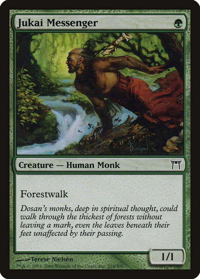 Jukai Messenger 218 (Champions of Kamigawa)  - Foil | Good Games Adelaide SA