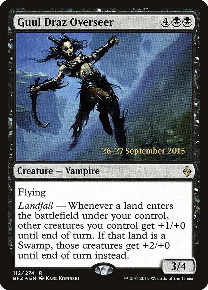 Guul Draz Overseer 112 (Prerelease Cards)  - Foil | Good Games Adelaide SA