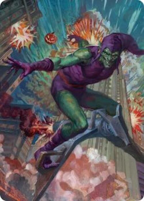 Green Goblin Art Card 26 54 26 (Art Series: Marvel's Spider-Man)  | Good Games Adelaide SA