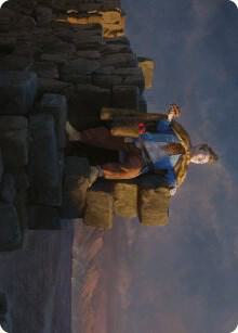 Pippin Warden of Isengard Art Card 66 (Art Series: Universes Beyond: The Lord of the Rings: Tales of Middle-earth)  | Good Games Adelaide SA