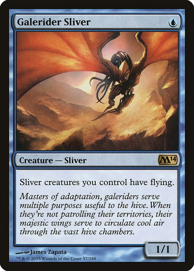 Galerider Sliver 57 (Magic 2014 (M14))  - Foil | Good Games Adelaide SA