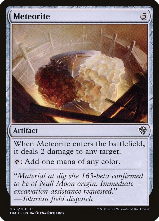 Meteorite 235 (Dominaria United)  - Foil | Good Games Adelaide SA