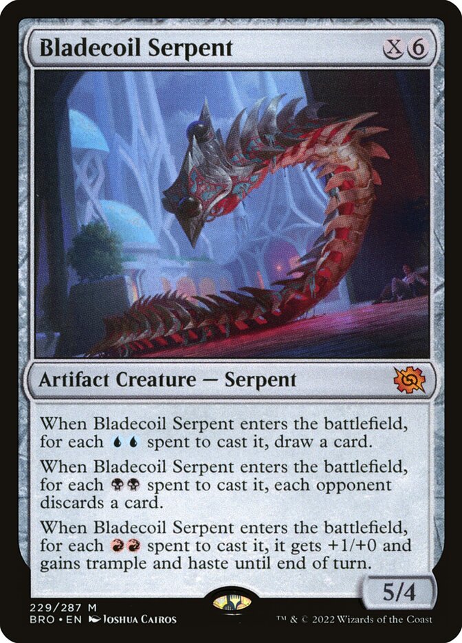 Bladecoil Serpent 229 (The Brothers' War)  | Good Games Adelaide SA