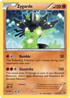 Zygarde 53 124 XY Fates Collide 053/124 (Deck Exclusives)  - Holofoil | Good Games Adelaide SA