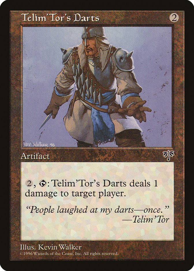 Telim'Tor's Darts  (Mirage)  | Good Games Adelaide SA
