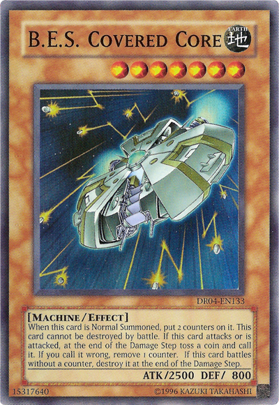 B.E.S. Covered Core [DR04-EN133] Super Rare | Good Games Adelaide SA