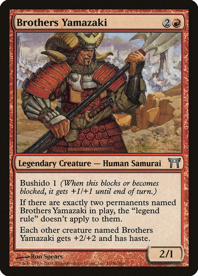Brothers Yamazaki 160b (Champions of Kamigawa)  | Good Games Adelaide SA