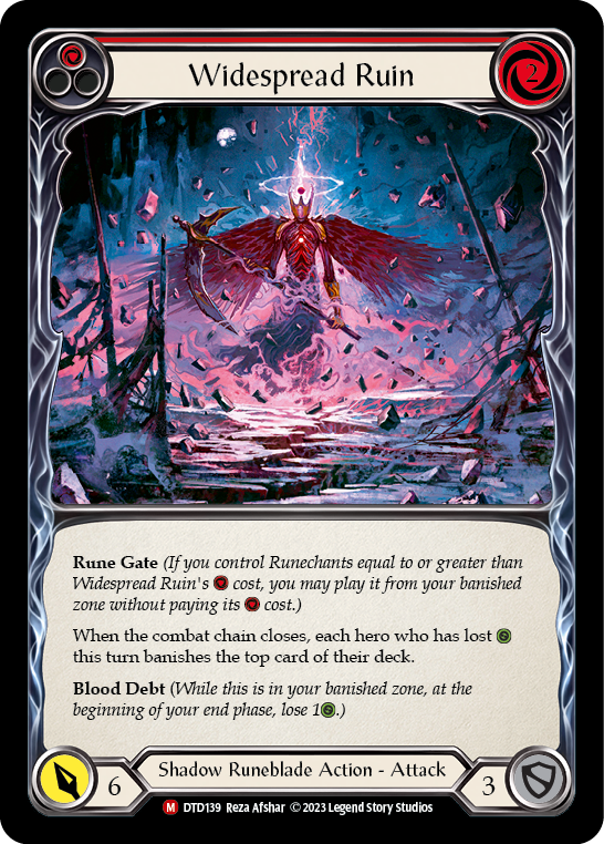 Widespread Ruin [DTD139] (Dusk Till Dawn)  Rainbow Foil | Good Games Adelaide SA
