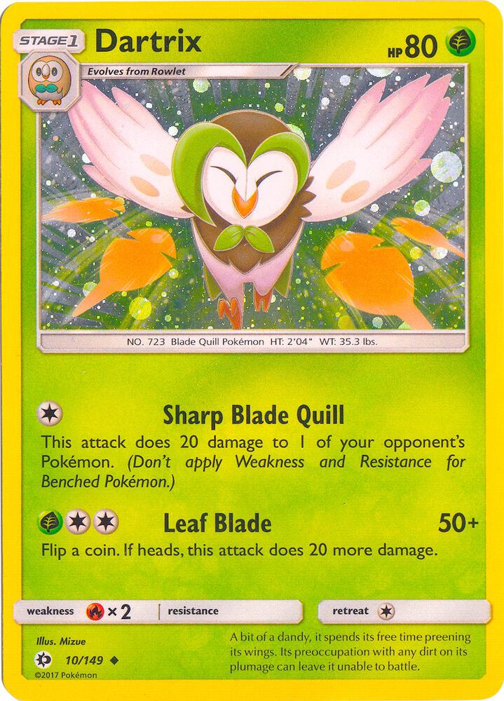 Dartrix 10 149 Cosmos Holo 010/149 (Blister Exclusives)  - Holofoil | Good Games Adelaide SA
