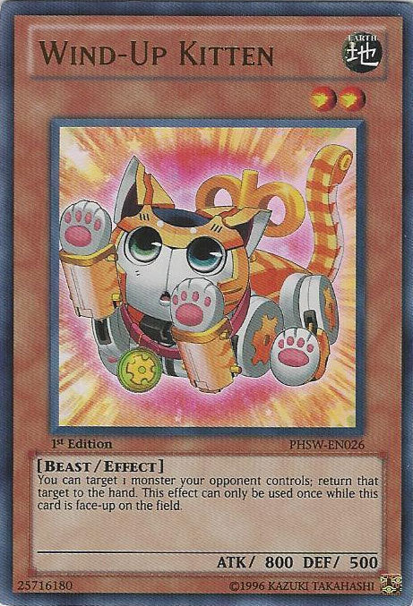 Wind-Up Kitten [PHSW-EN026] Ultra Rare | Good Games Adelaide SA