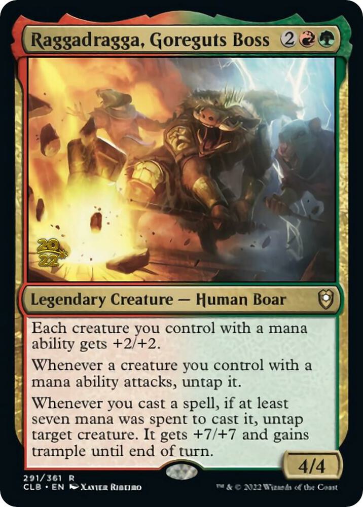 Raggadragga Goreguts Boss 291 (Prerelease Cards)  - Foil | Good Games Adelaide SA