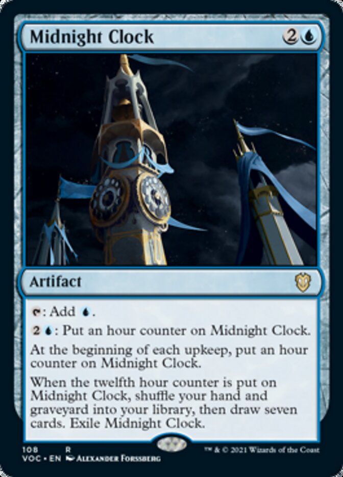 Midnight Clock [Innistrad: Crimson Vow Commander] | Good Games Adelaide SA