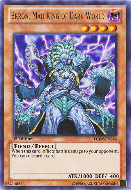 Brron, Mad King of Dark World [LCJW-EN244] Ultra Rare | Good Games Adelaide SA
