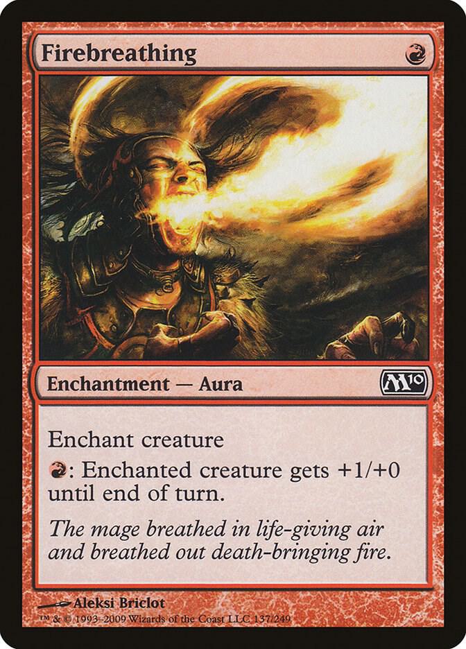 Firebreathing 137/249 (Magic 2010 (M10))  | Good Games Adelaide SA