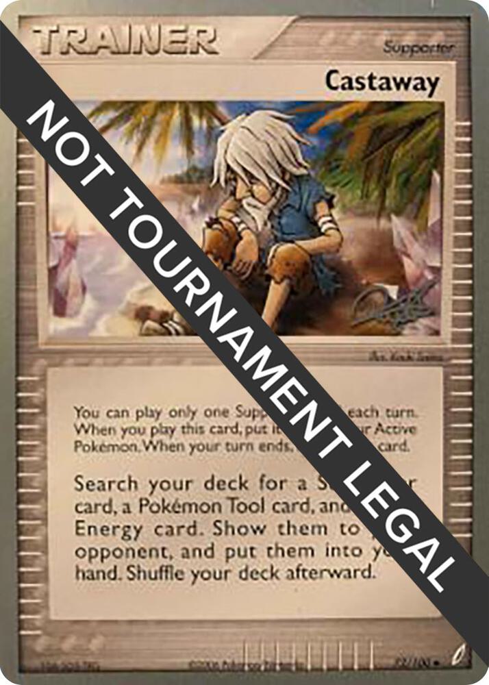 Castaway 2008 Paul Atanassov 72/100 (World Championship Decks)  | Good Games Adelaide SA