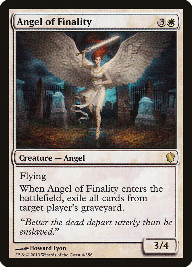 Angel of Finality [Commander 2013] | Good Games Adelaide SA