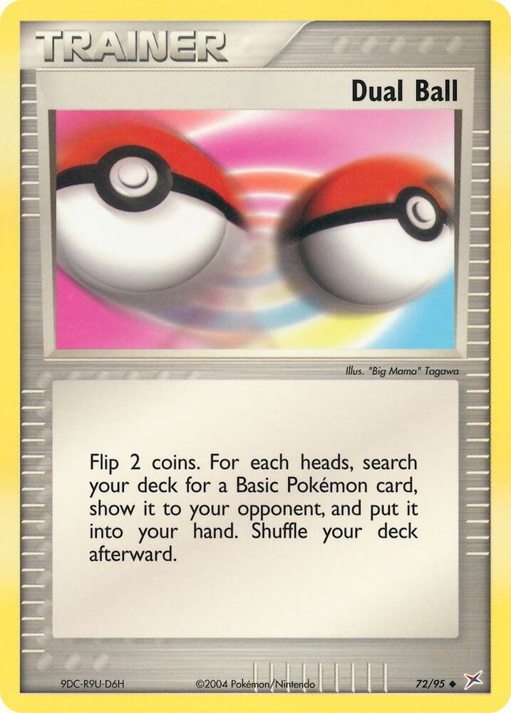 Dual Ball 72/95 (Team Magma vs Team Aqua)  - Reverse Holofoil | Good Games Adelaide SA