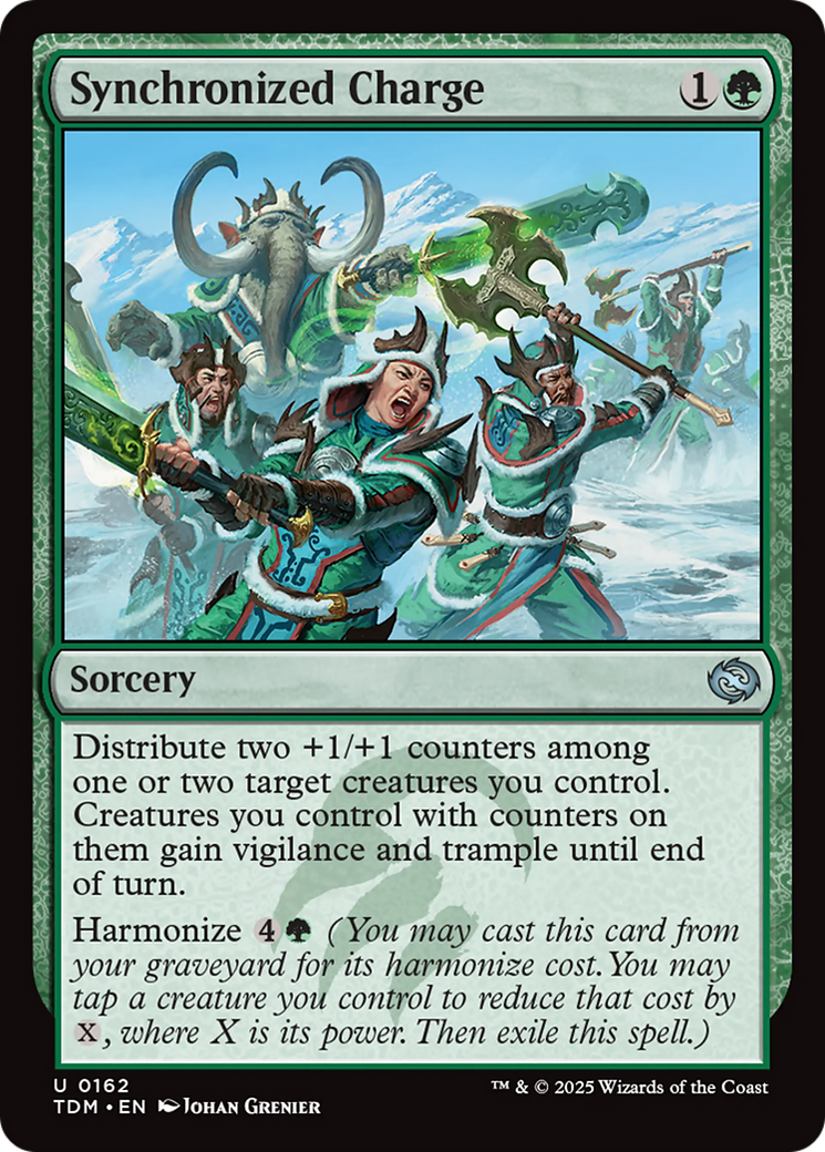 Synchronized Charge [Tarkir: Dragonstorm] | Good Games Adelaide SA
