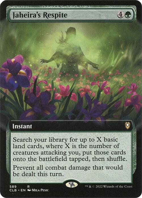 Jaheiras Respite Extended Art 589 (Commander Legends: Battle for Baldur's Gate)  | Good Games Adelaide SA
