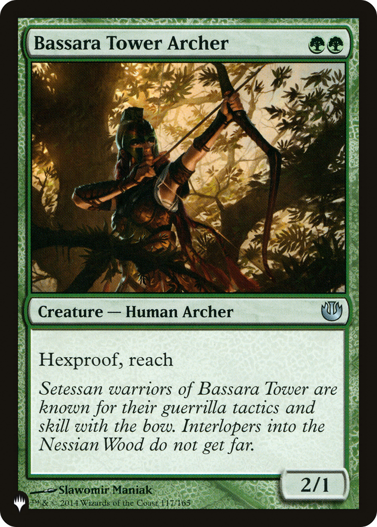 Bassara Tower Archer [The List Reprints] | Good Games Adelaide SA
