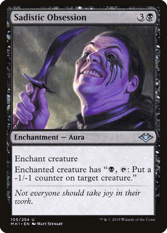 Sadistic Obsession 105 (Modern Horizons)  | Good Games Adelaide SA