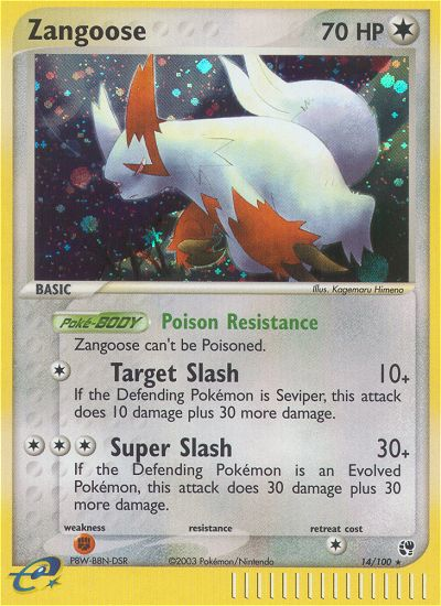 Zangoose (14/100) [EX: Sandstorm] | Good Games Adelaide SA