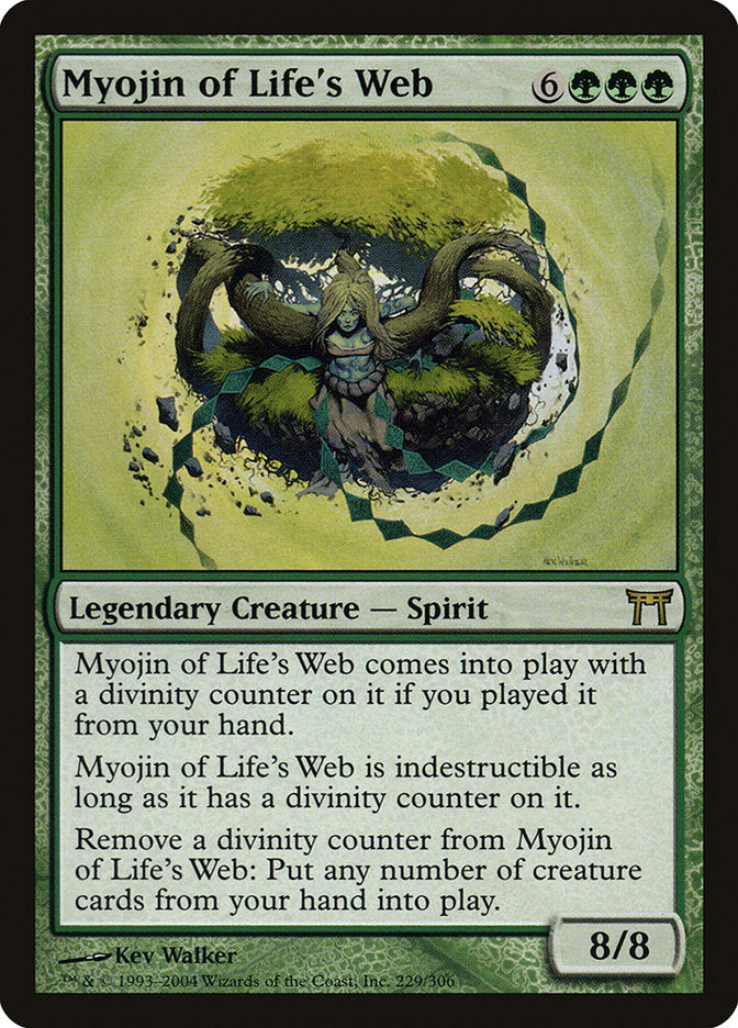 Myojin of Life's Web 229 (Champions of Kamigawa)  - Foil | Good Games Adelaide SA