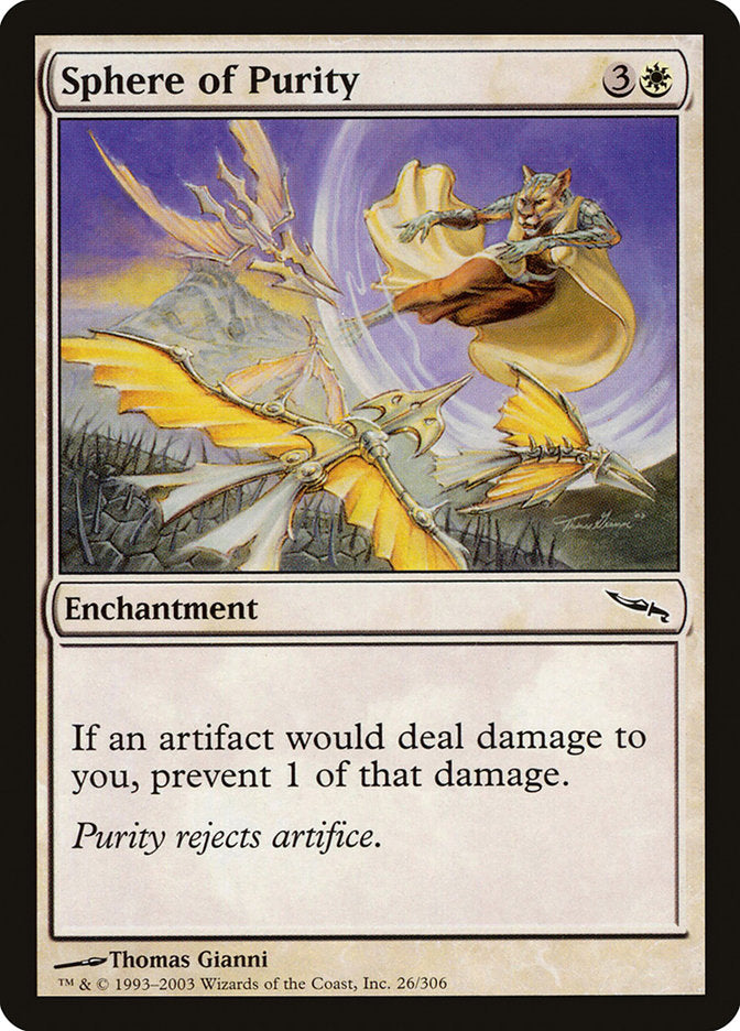 Sphere of Purity [Mirrodin] | Good Games Adelaide SA