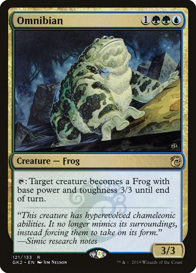 Omnibian [Ravnica Allegiance Guild Kit] | Good Games Adelaide SA