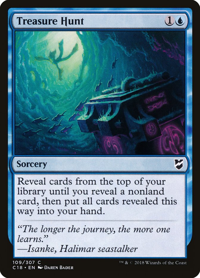 Treasure Hunt [Commander 2018] | Good Games Adelaide SA