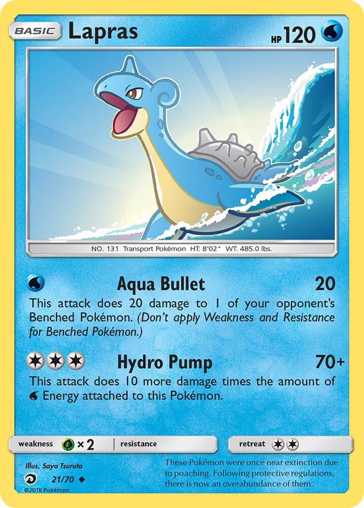 Lapras 21/70 (Dragon Majesty)  | Good Games Adelaide SA