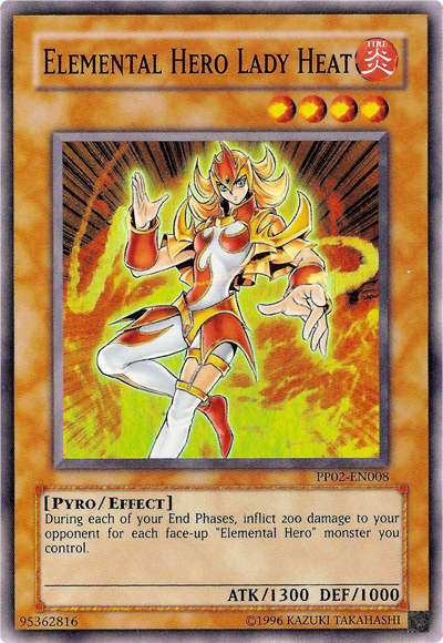 Elemental Hero Lady Heat [PP02-EN008] Super Rare | Good Games Adelaide SA